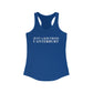 Just a kid from Canterbury Women's Ideal Racerback Tank Top