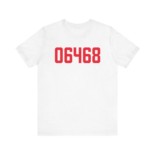 06468 Monroe Connecticut Zip Code Unisex Jersey Short Sleeve T-Shirt
