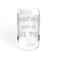 Newtown Is My Happy Place Sipper Glass, 16oz
