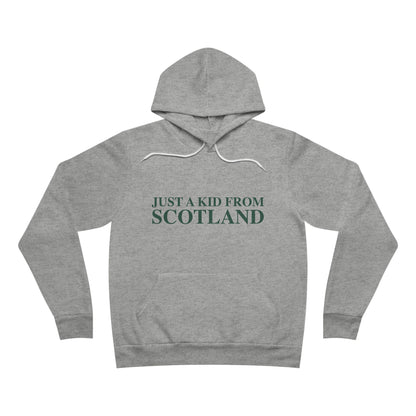 Just a kid from Scotland Unisex Sponge Fleece Pullover Hoodie