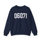 06071 Somers CT Zip Code Unisex Heavy Blend™ Crewneck Sweatshirt