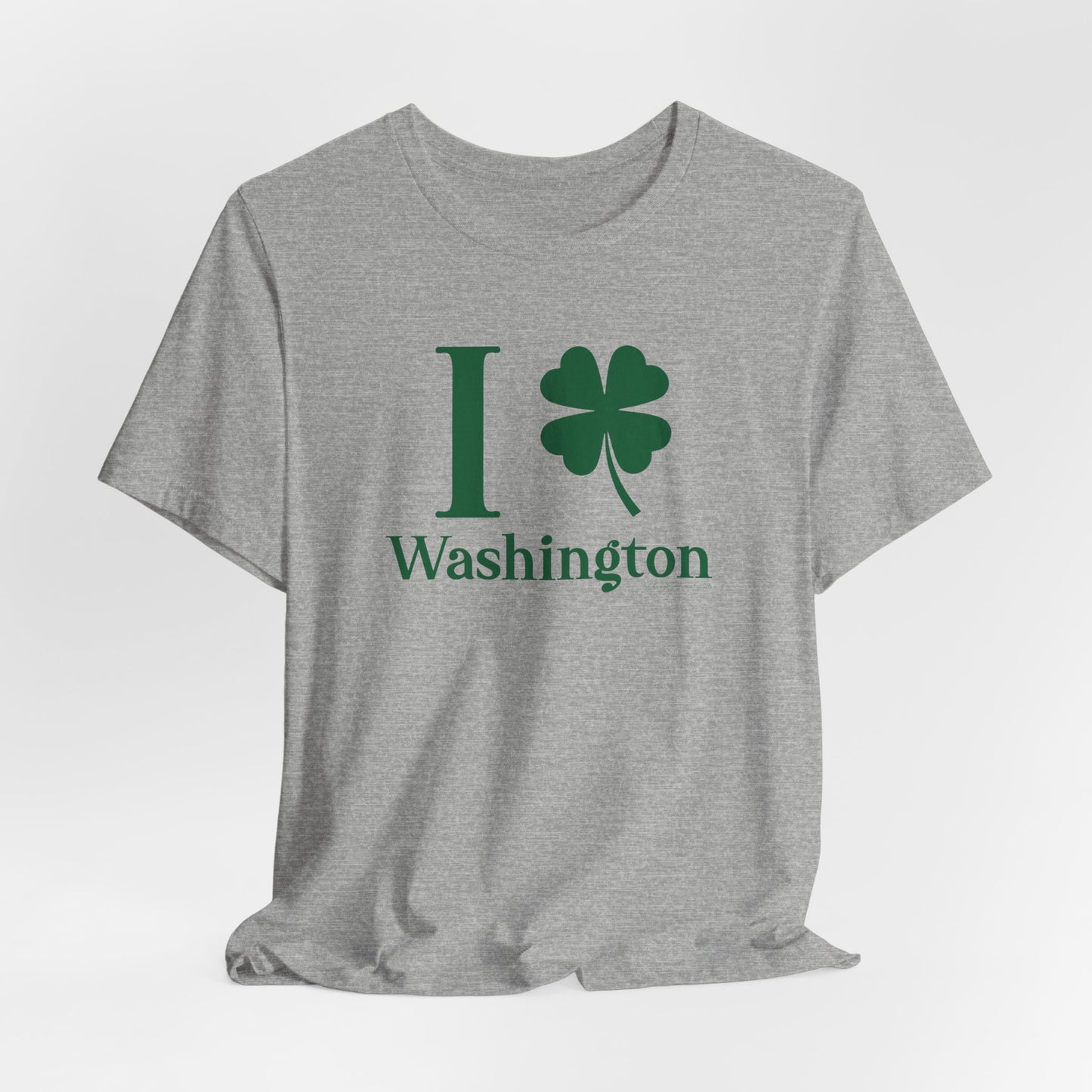 I Clover Washington Unisex Jersey Short Sleeve T-Shirt