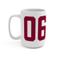 06831 - Greenwich Connecticut Zip Code Mug 15oz