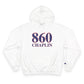 860 Chaplin Red White & Blue Champion Hoodie