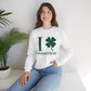 I Clover Connecticut  Unisex Heavy Blend™ Crewneck Sweatshirt