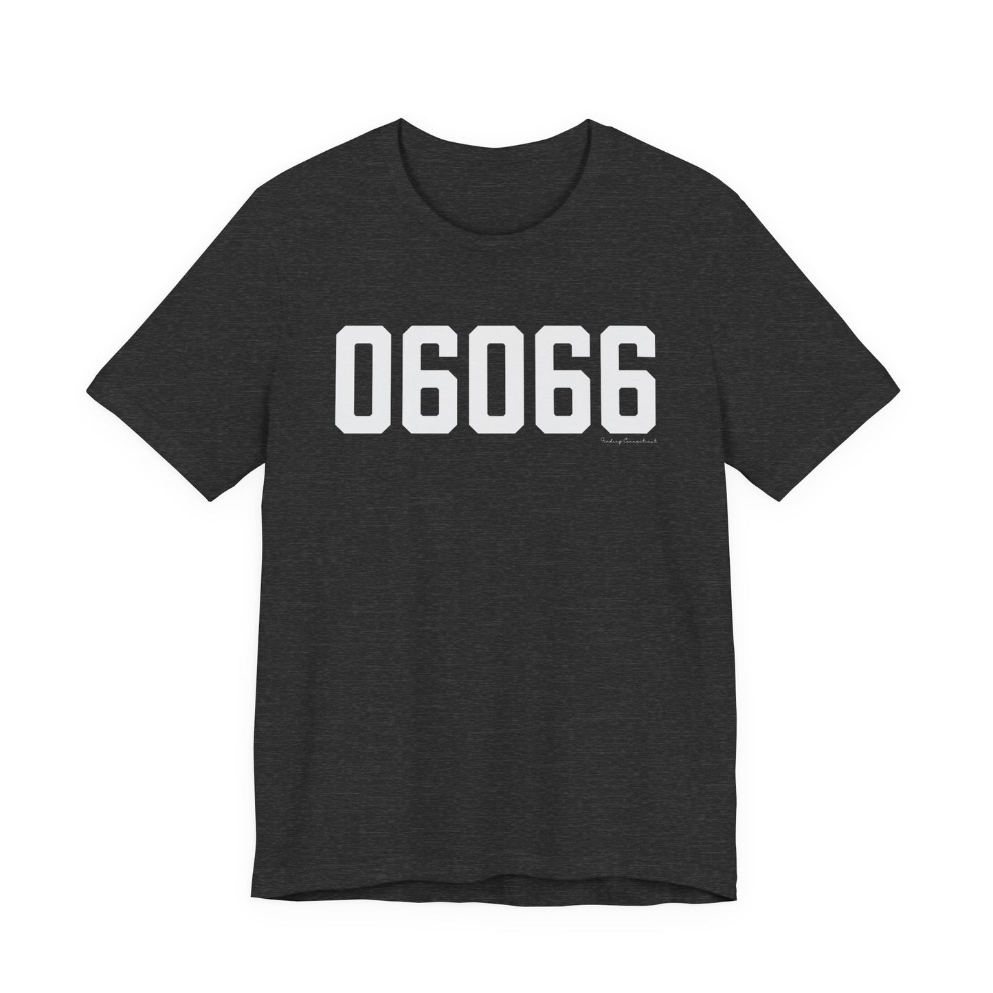 06066 Vernon CT Zip Code Unisex Jersey Short Sleeve T-Shirt