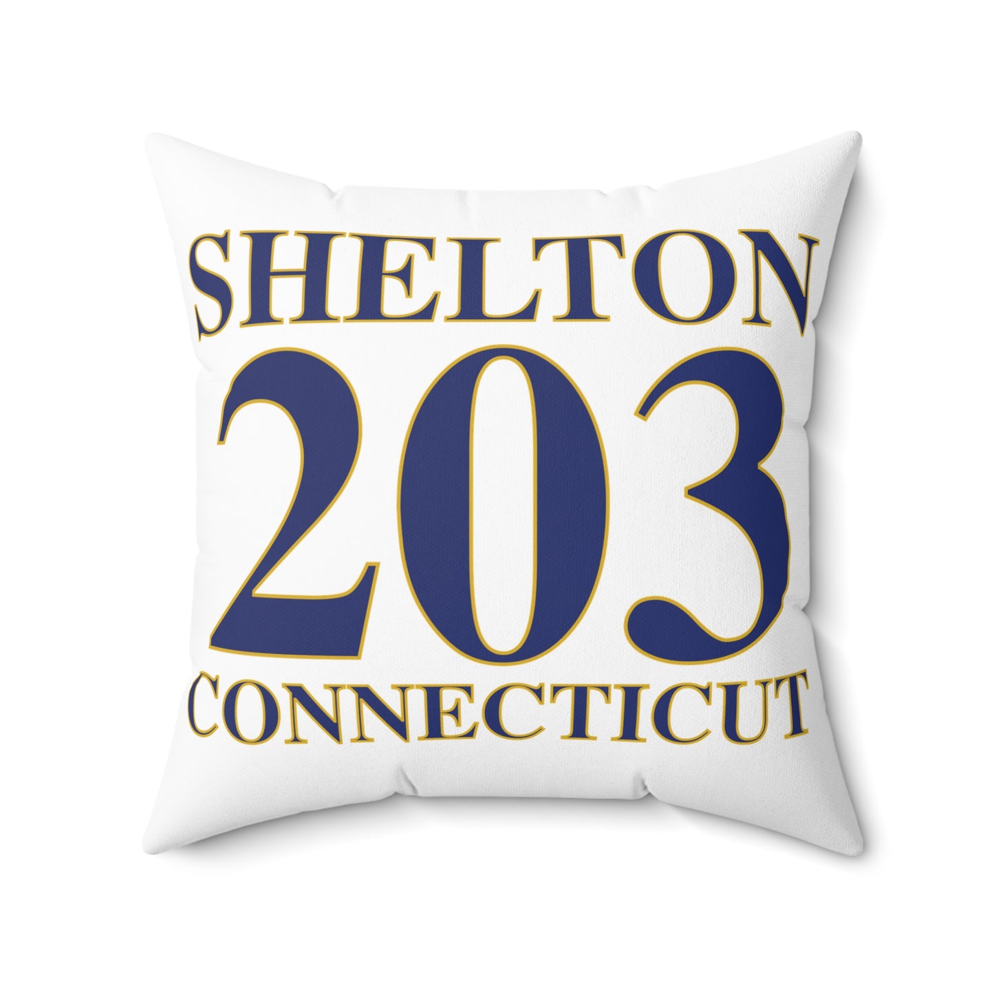 Shelton 203 Connecticut Spun Polyester Square Pillow