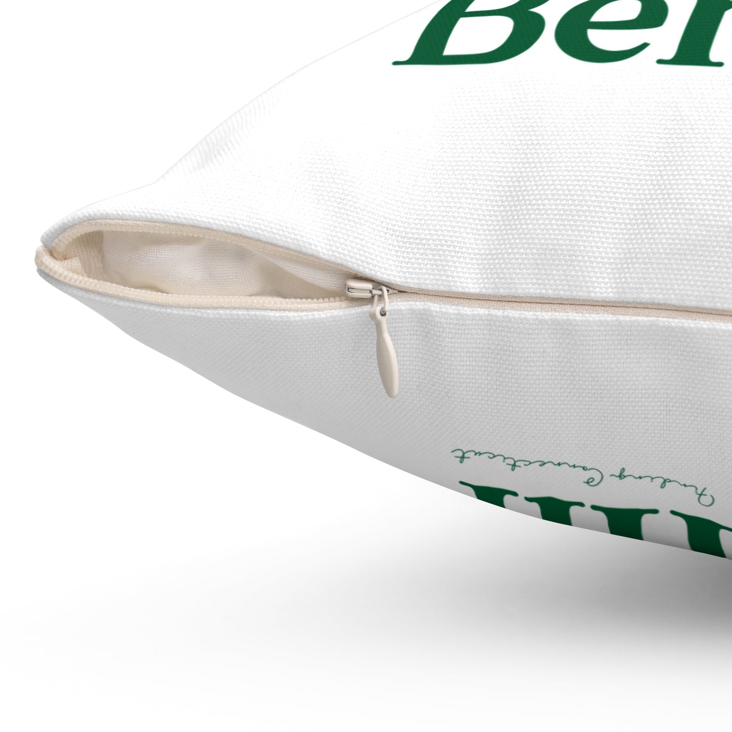 I Clover Berlin Spun Polyester Square Pillow