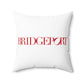 41 Tilt Bridgeport Spun Polyester Square Pillow