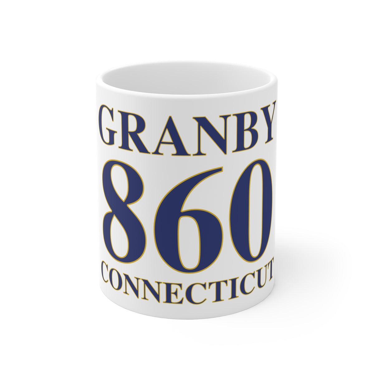 Granby 860 Connecticut Canton Mug 11oz