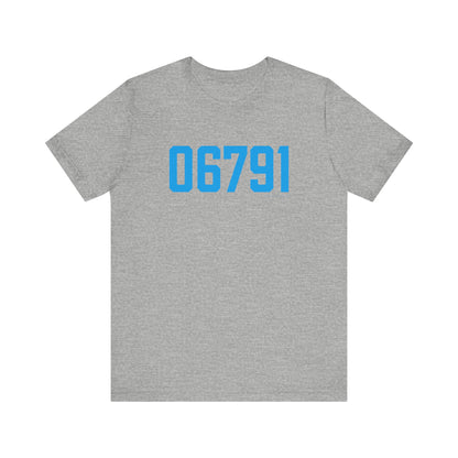 06791 Harwinton Connecticut Zip Code Unisex Jersey Short Sleeve T-Shirt