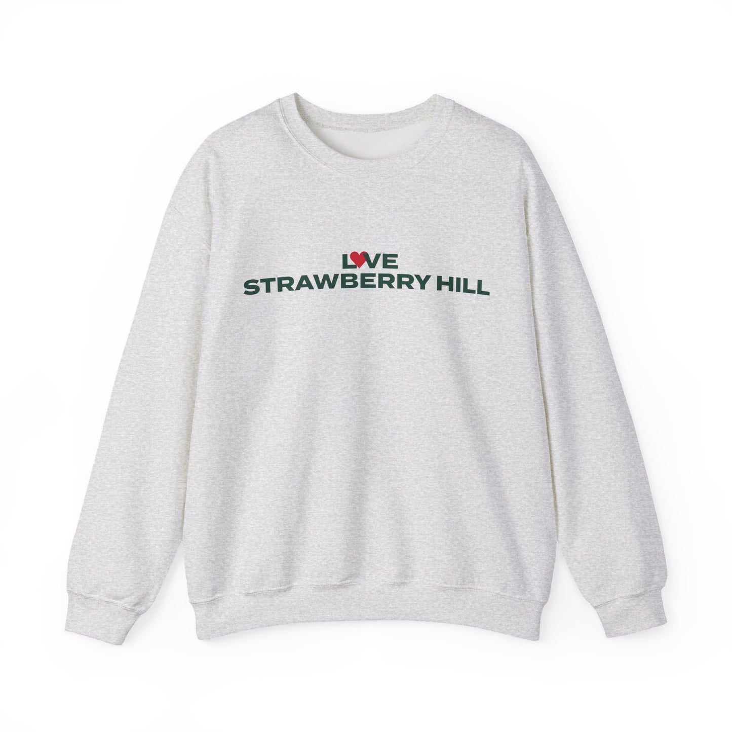 Love Strawberry Hill Unisex Heavy Blend™ Crewneck Sweatshirt