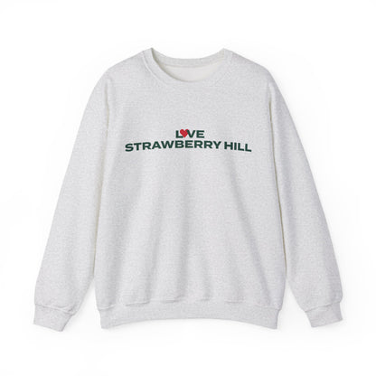 Love Strawberry Hill Unisex Heavy Blend™ Crewneck Sweatshirt