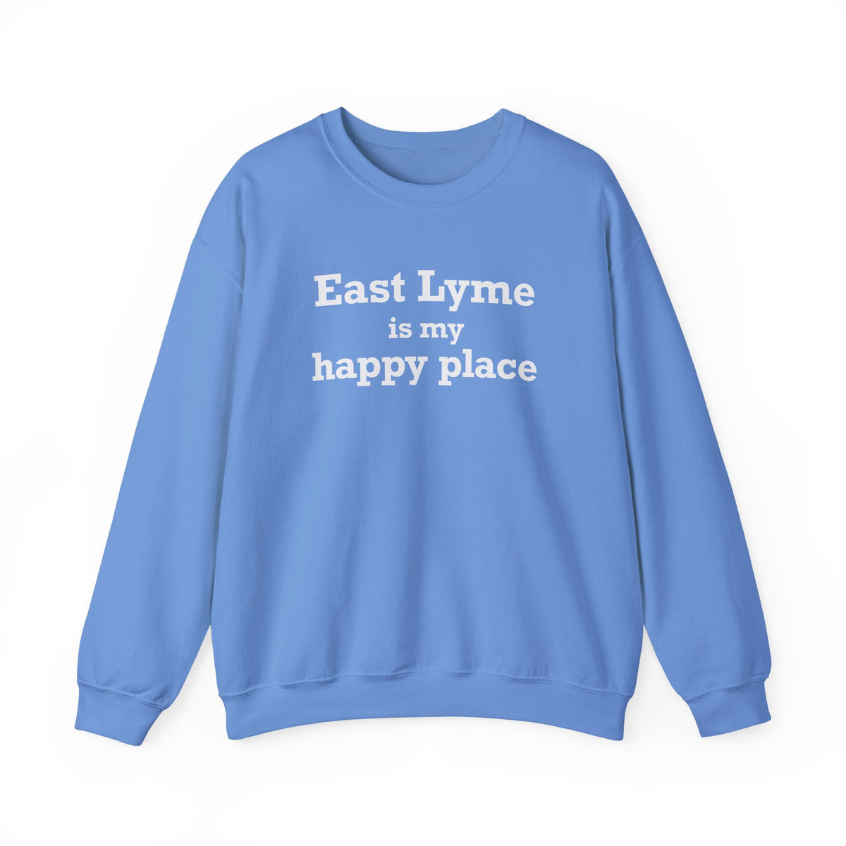 East Lyme is My Happy Place Unisex Heavy Blend™ Crewneck Sweatshirt