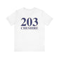 203 Cheshire Unisex Jersey Short Sleeve Tee