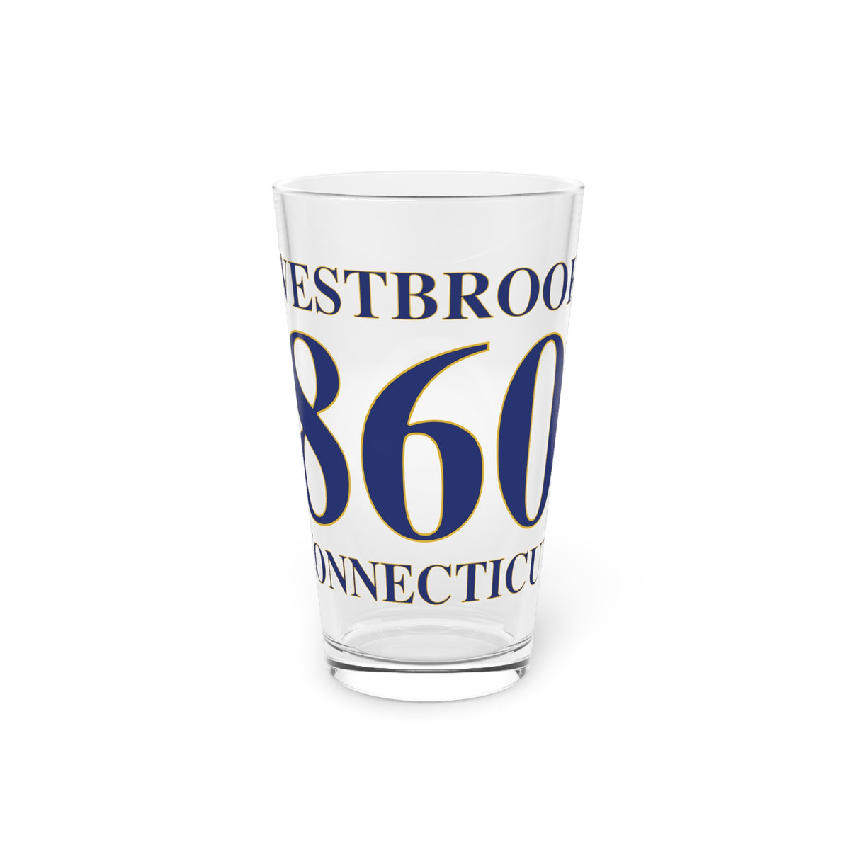 Westbrook 860 Connecticut Pint Glass, 16oz