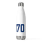 06470 Newtown Connecticut Zip Code 20oz Insulated Bottle