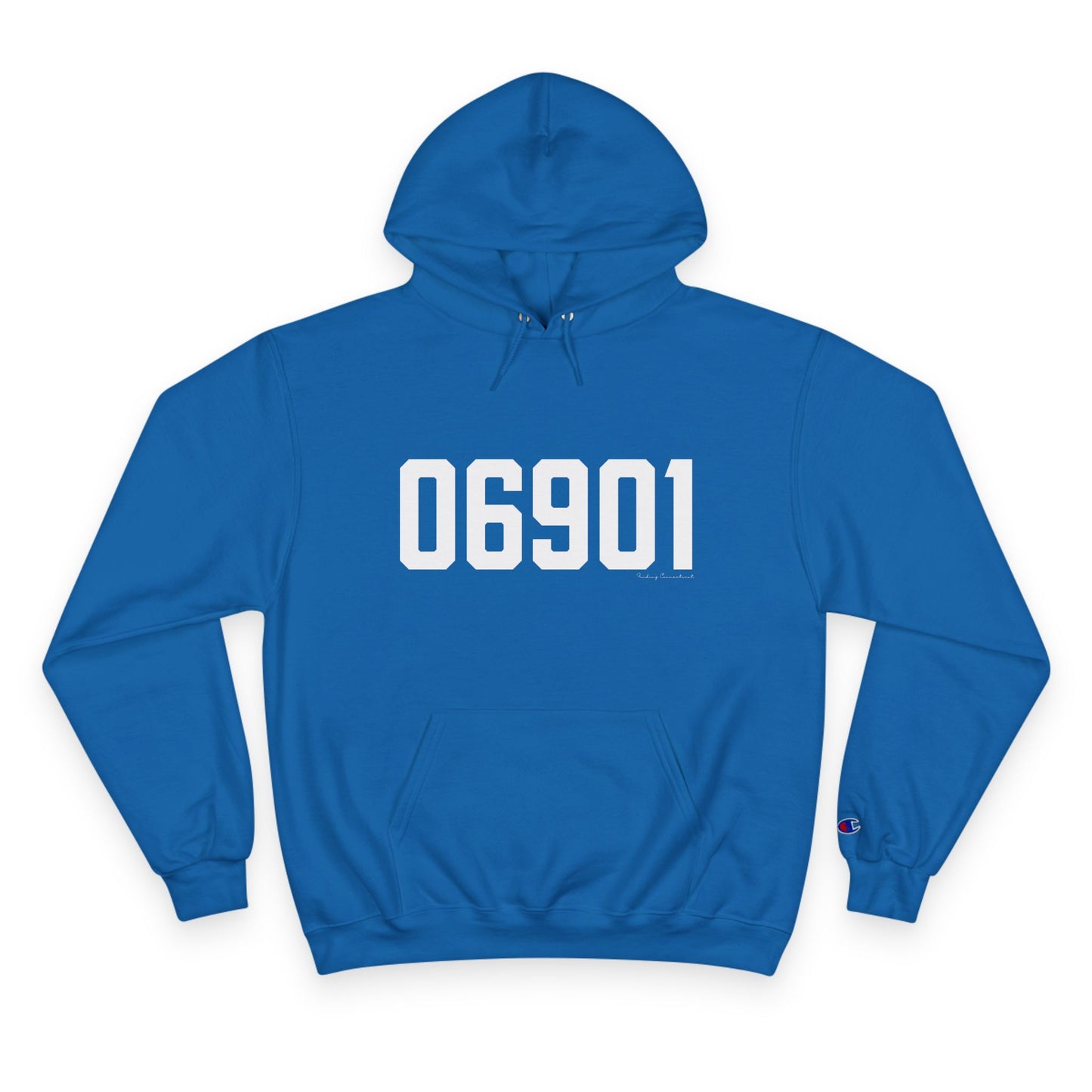 06901 Stamford Connecticut Zip Code Champion Hoodie Sweatshirt