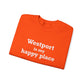 Westport Is My Happy Place Unisex Heavy Blend™ Crewneck Sweatshirt