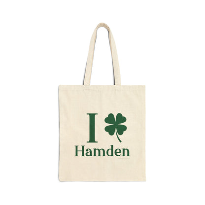 I Clover Hamden Cotton Canvas Tote Bag