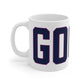 Goose Zip Code Blue & Purple Mug 11oz