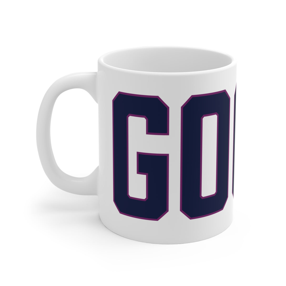 Goose Zip Code Blue & Purple Mug 11oz