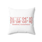 Stratford Coordinates Spun Polyester Square Pillow