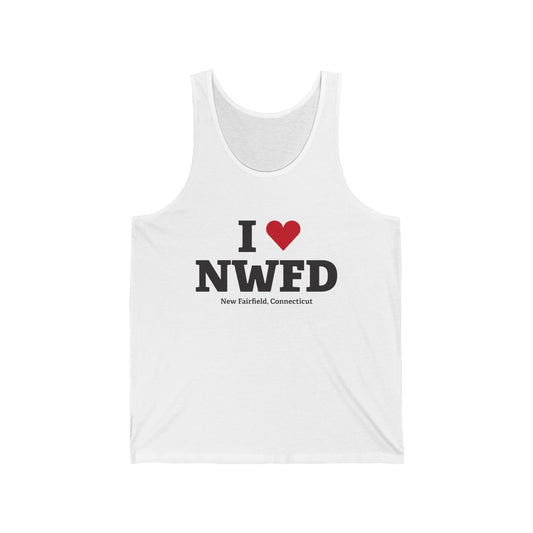 I Heart NWFD Unisex Jersey Tank Top