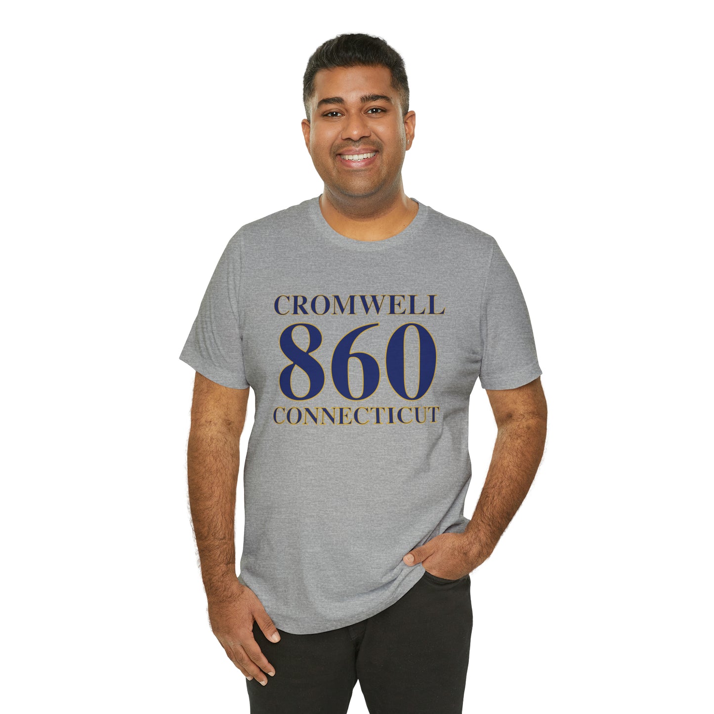 Cromwell 860 Connecticut Unisex Jersey Short Sleeve T-Shirt