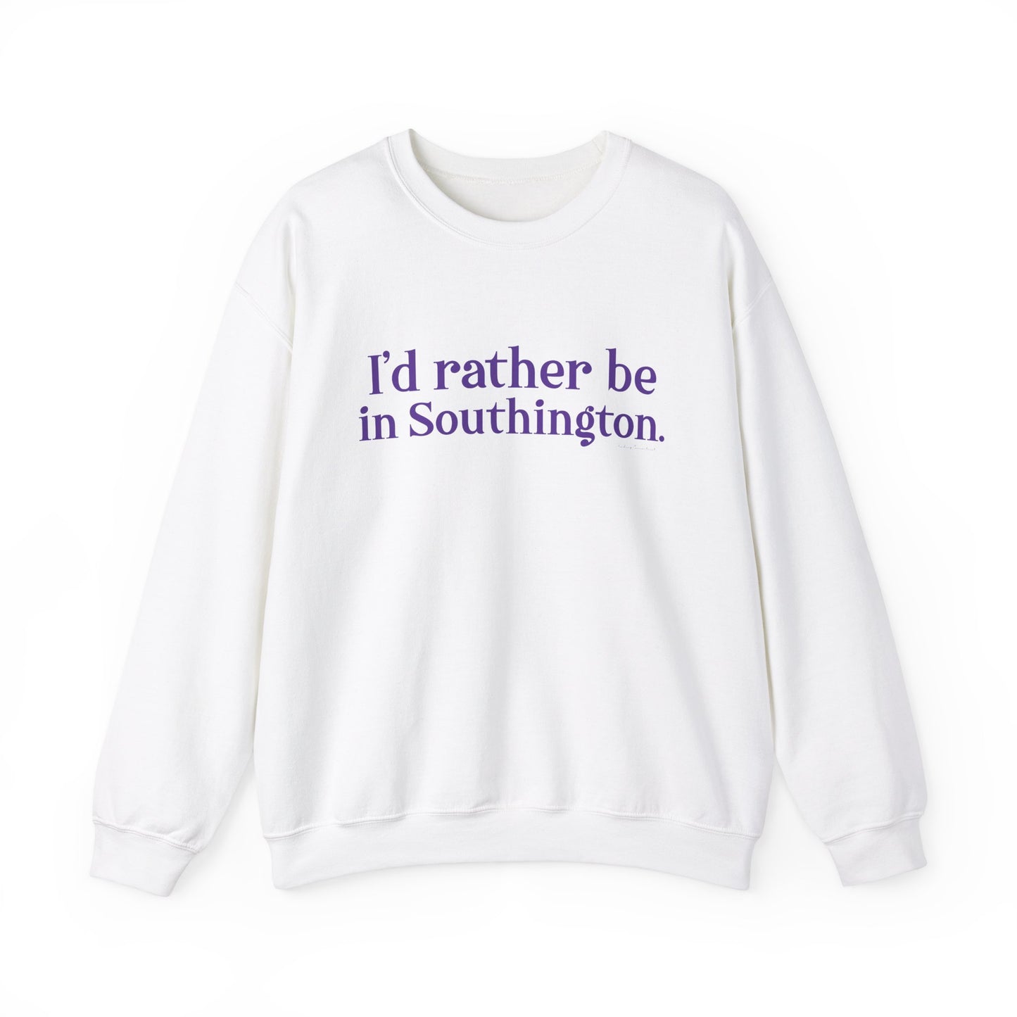 I’d rather be in Southington Unisex Heavy Blend™ Crewneck Sweatshirt