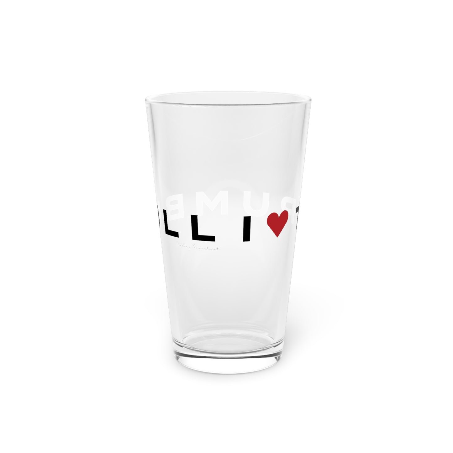 Trumbull Vision Pint Glass, 16oz