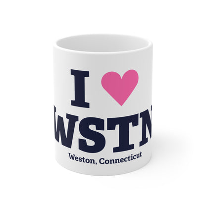 I Heart WSTN Mug 11oz