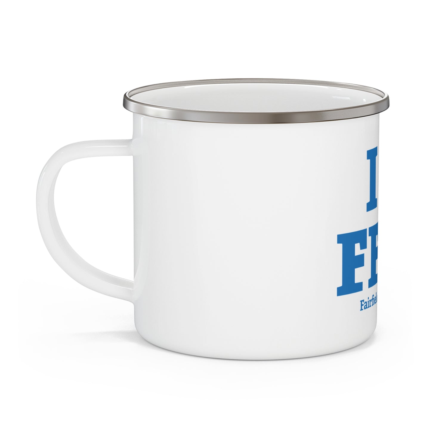 I Heart FFLD Enamel Camping Mug