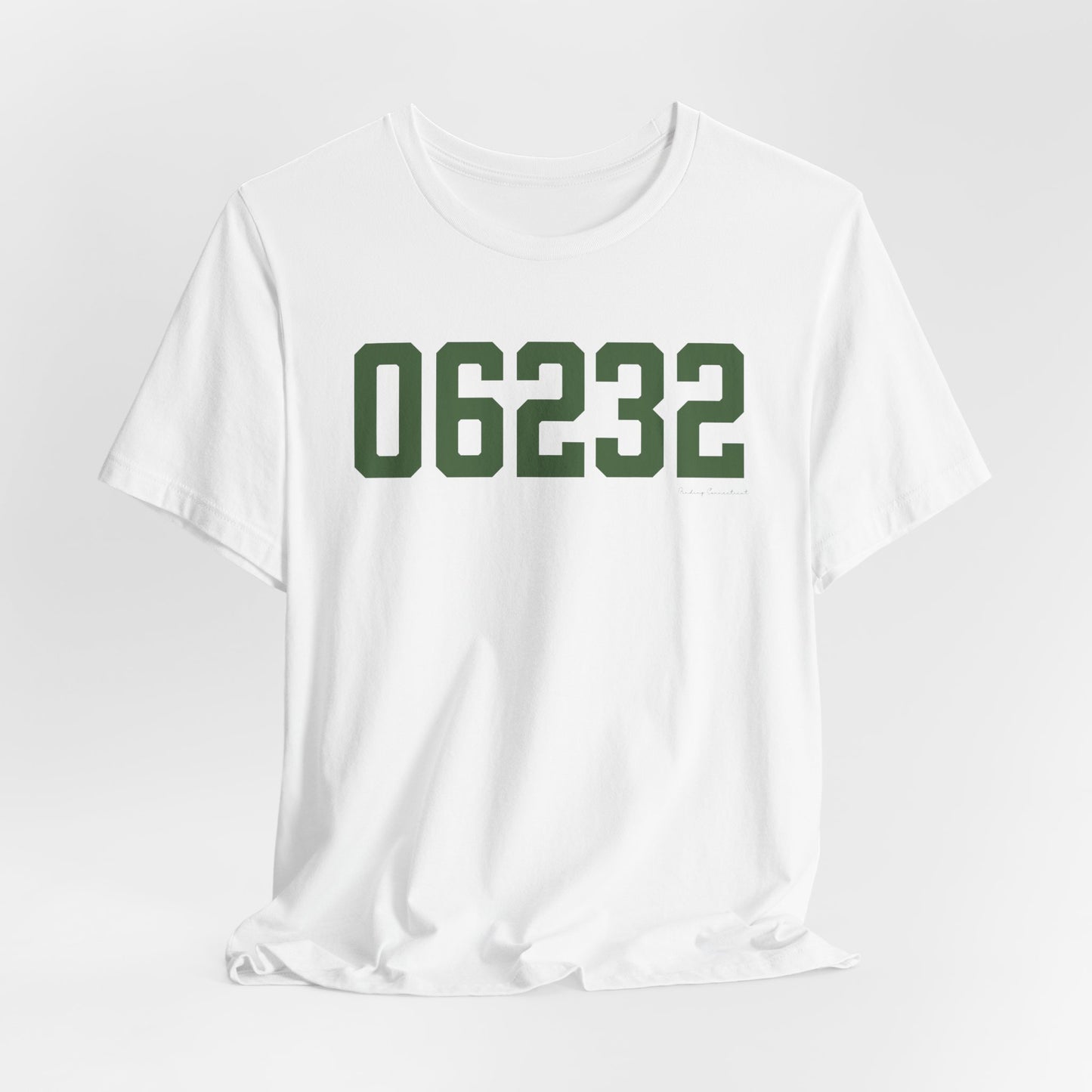 06232 Andover Connecticut Zip Code Unisex Jersey Short Sleeve T-Shirt