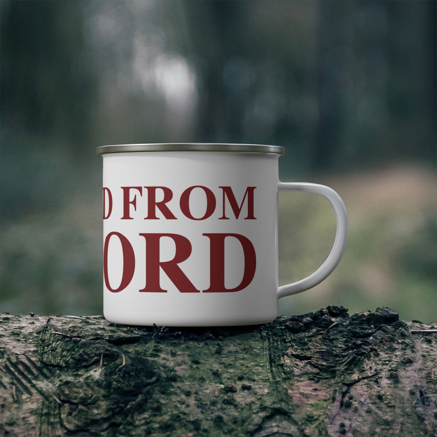 Just a kid from Ashford Enamel Camping Mug
