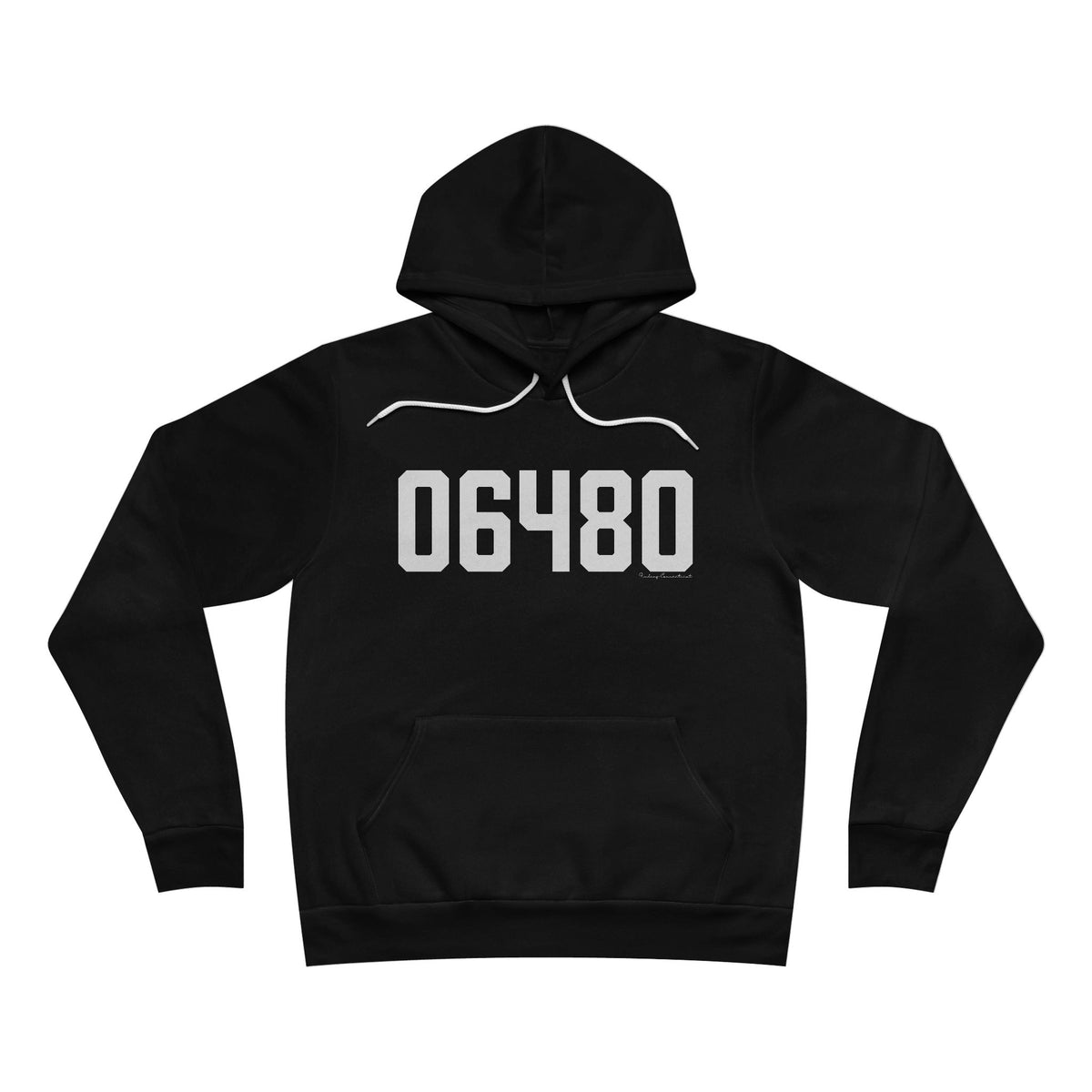06480 Portland CT Zip Code Unisex Sponge Fleece Pullover Hoodie