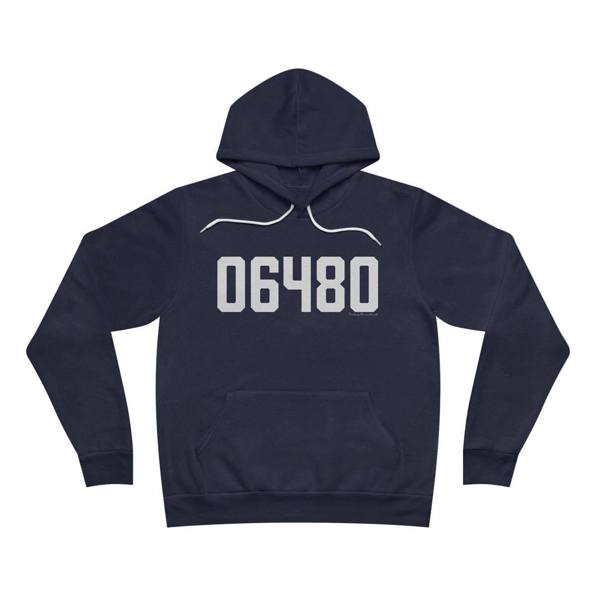 06480 Portland CT Zip Code Unisex Sponge Fleece Pullover Hoodie