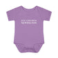 Just a kid from Newington Infant Baby Rib Bodysuit