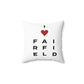 Fairfield Vision Spun Polyester Square Pillow
