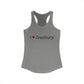 I Heart Cranbury. Women's Ideal Racerback Tank Top