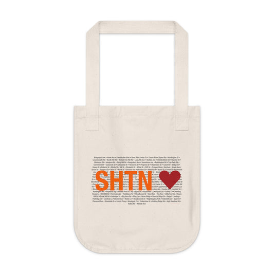 Shelton Love Organic Canvas Tote Bag