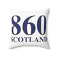 860 Scotland Spun Polyester Square Pillow