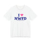 I Heart NWFD Unisex Jersey Short Sleeve T-Shirt