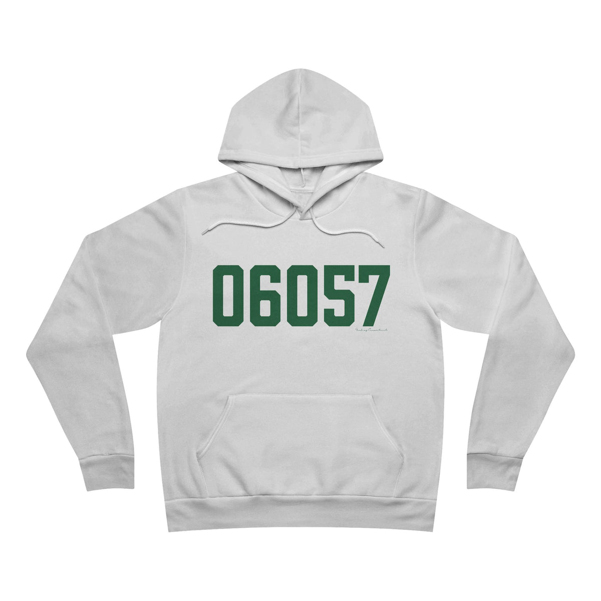 06057 New Hartford Connecticut Zip Code Unisex Sponge Fleece Pullover Hoodie