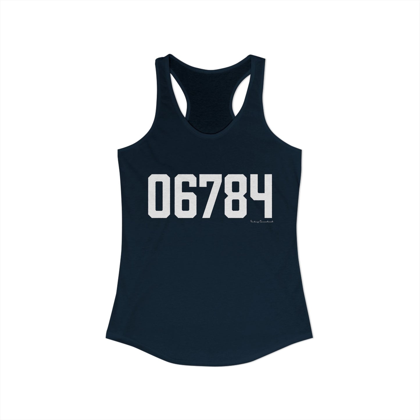 06784 Sherman CT Zip Code Women's Ideal Racerback Tank Top