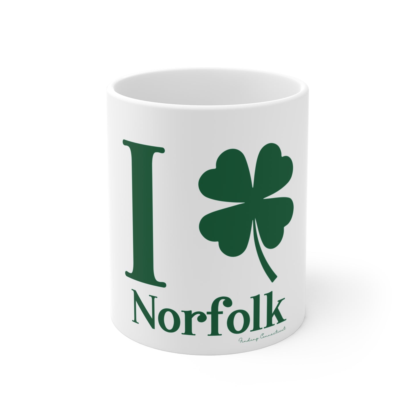 I Clover Norfolk Mug 11oz