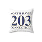 North Haven 203 Connecticut Polyester Square Pillow