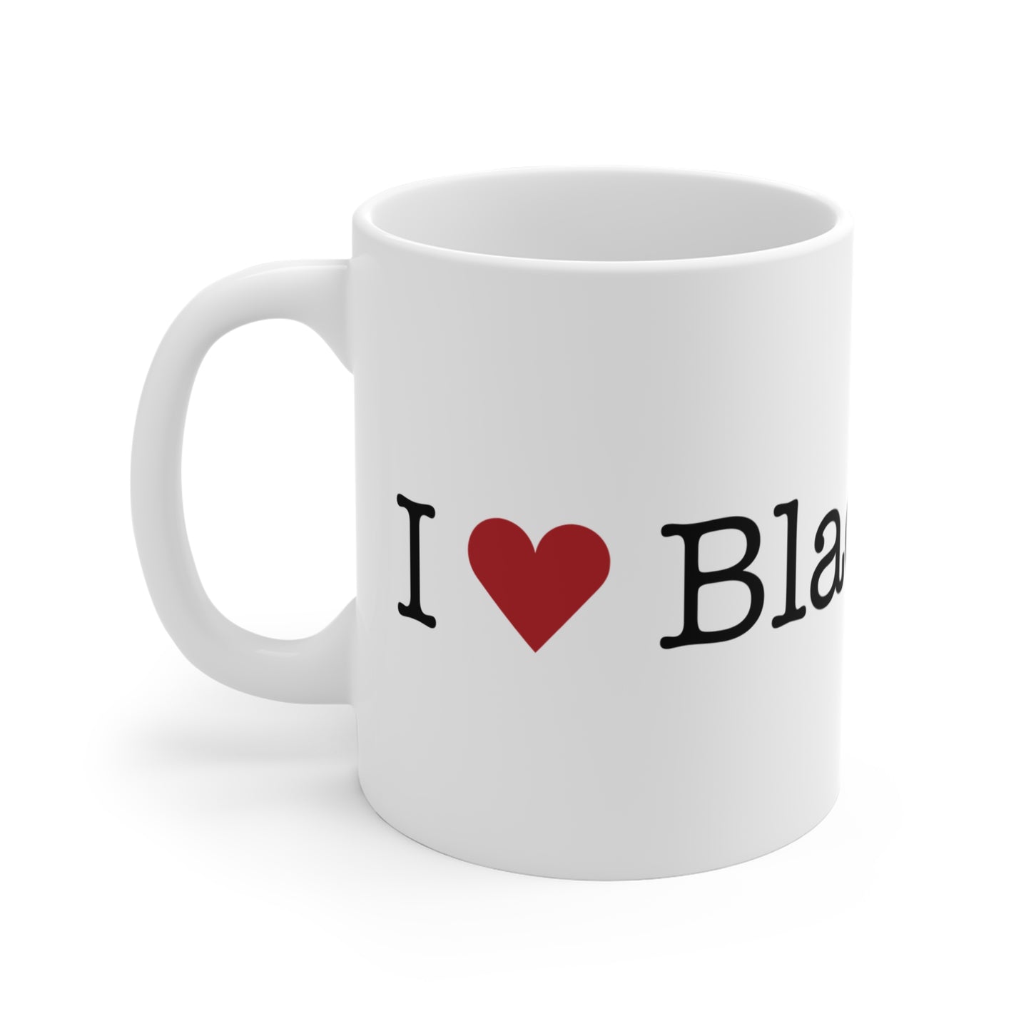 I Heart Black Rock. Mug 11oz
