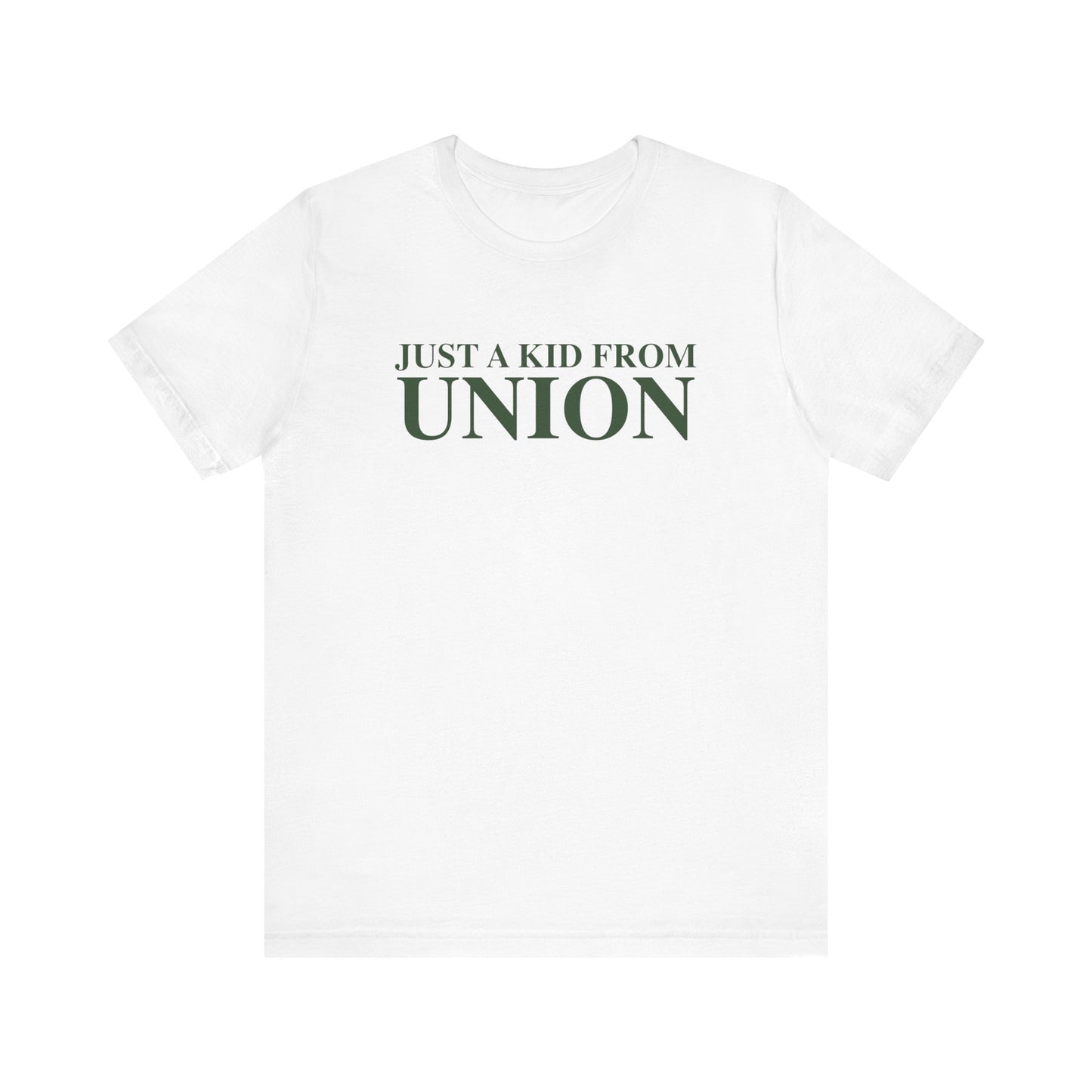 Just a kid from Union Unisex Jersey Short Sleeve T-Shirt