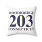 Woodbridge 203 Connecticut Polyester Square Pillow